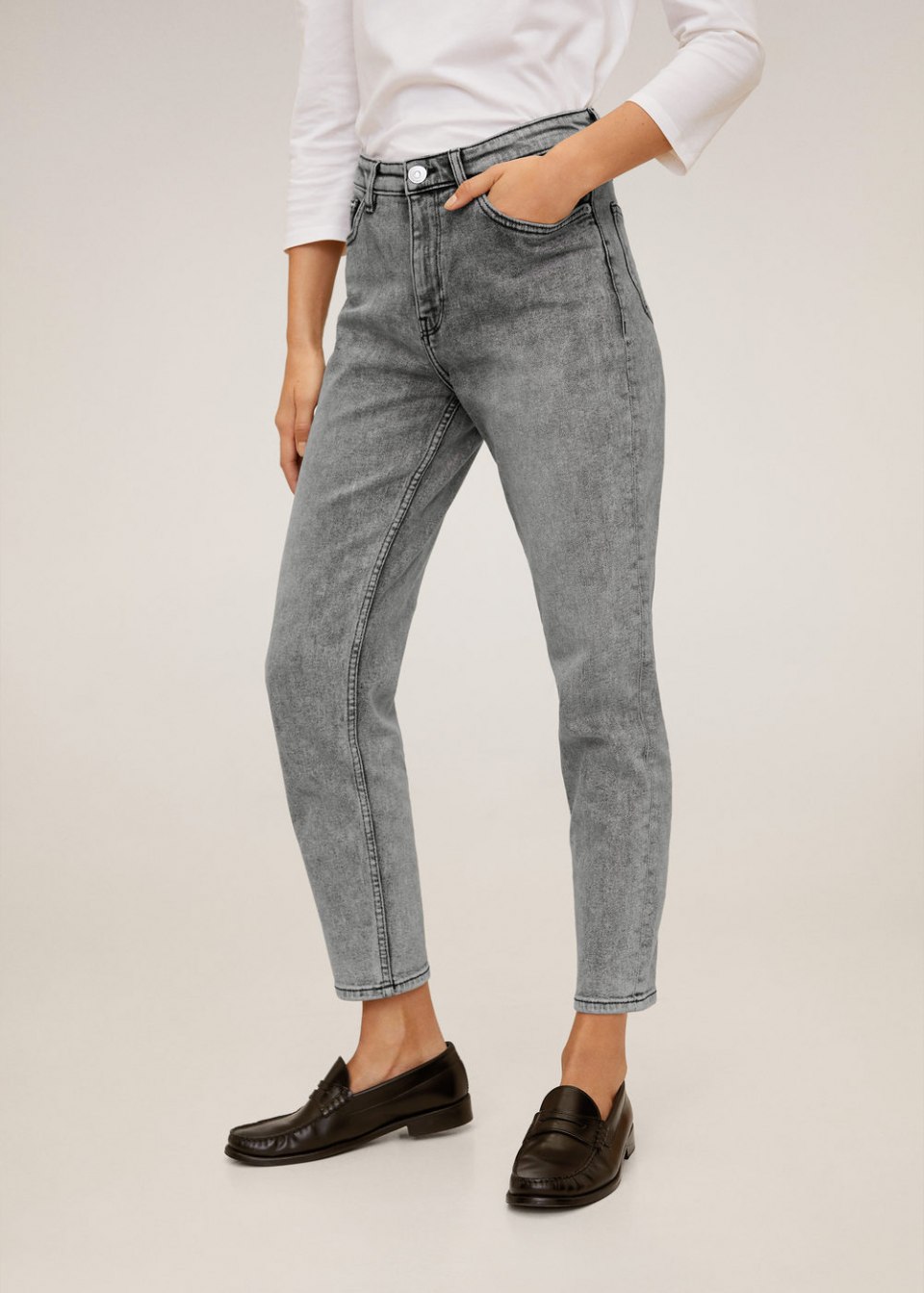 Джинсы High Rise mom Fit