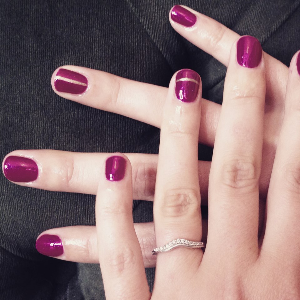 Маникюр удлиняющий короткие ногти