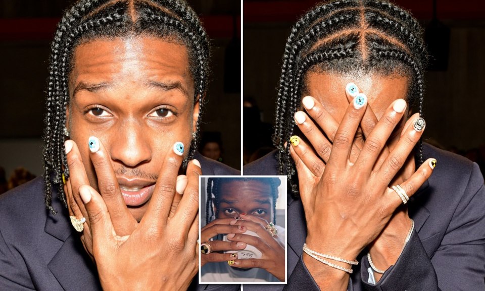 ASAP Rocky ногти