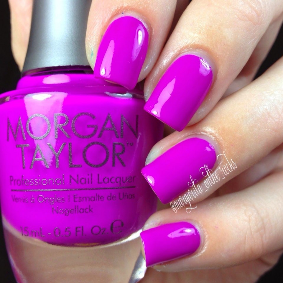 Essie лак неоновый фиолетовый
