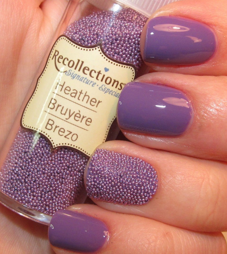 Педикюр френч фиолетовый