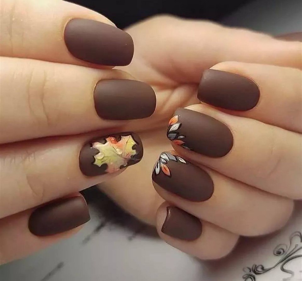 Осенний маникюр