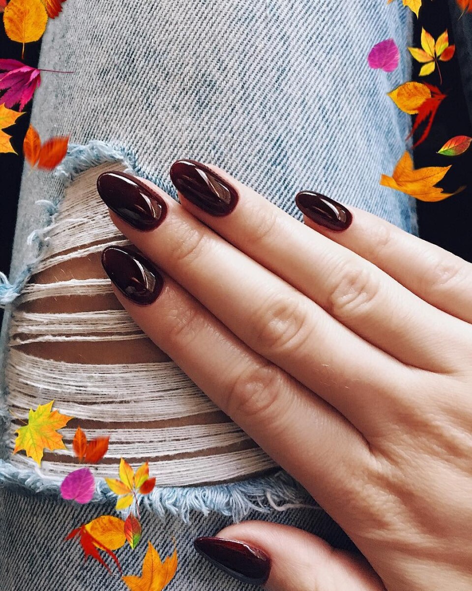 Осенний маникюр