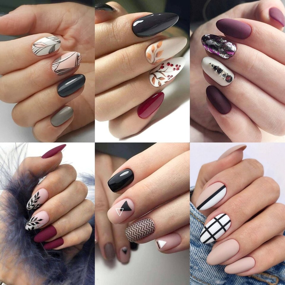 Модные ногти этой осенью