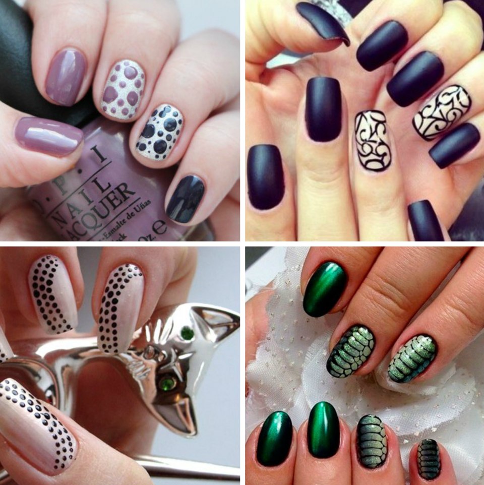 Модные ногти этой осенью