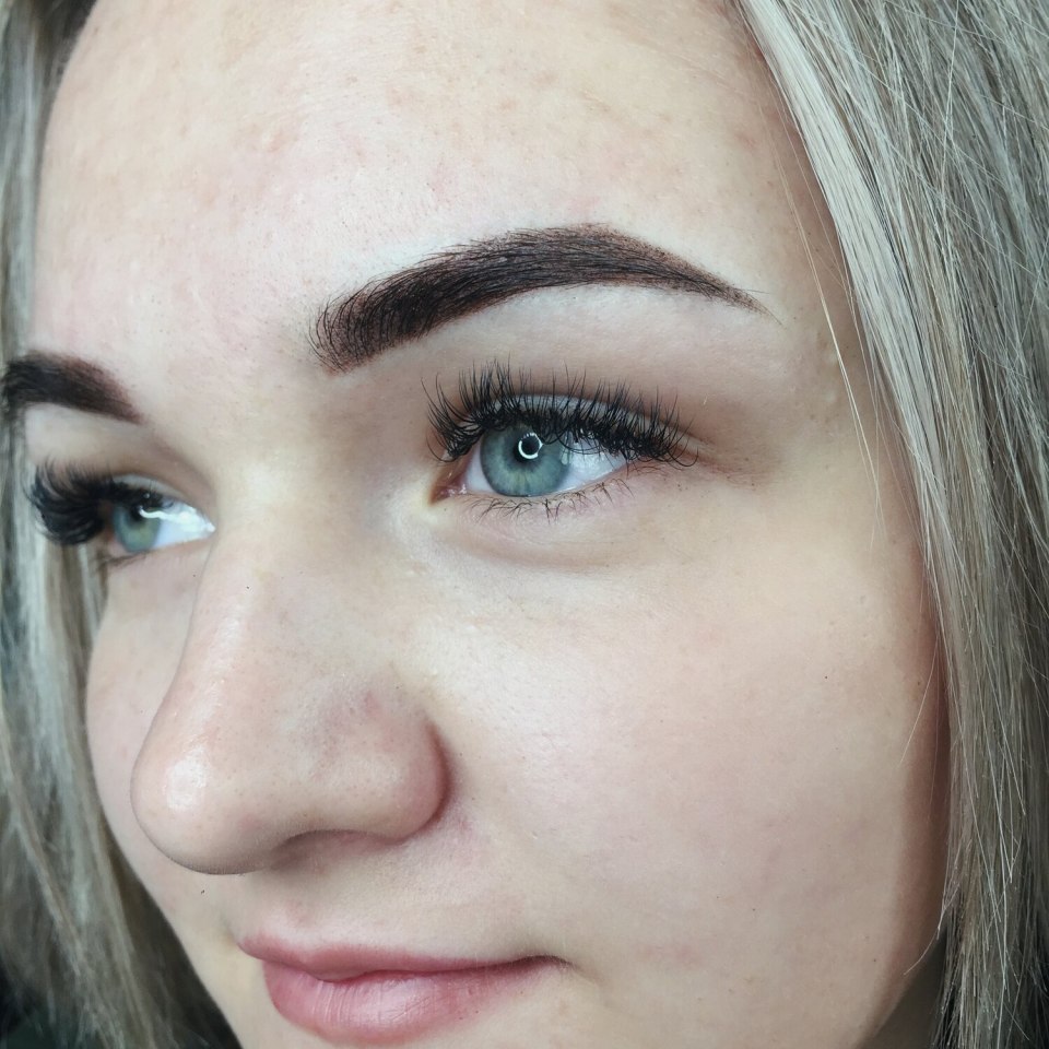 Цвета бровей перманентный макияж