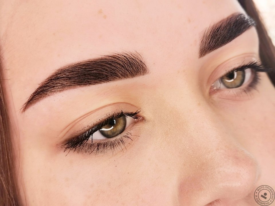 Идеальные брови перманентный макияж