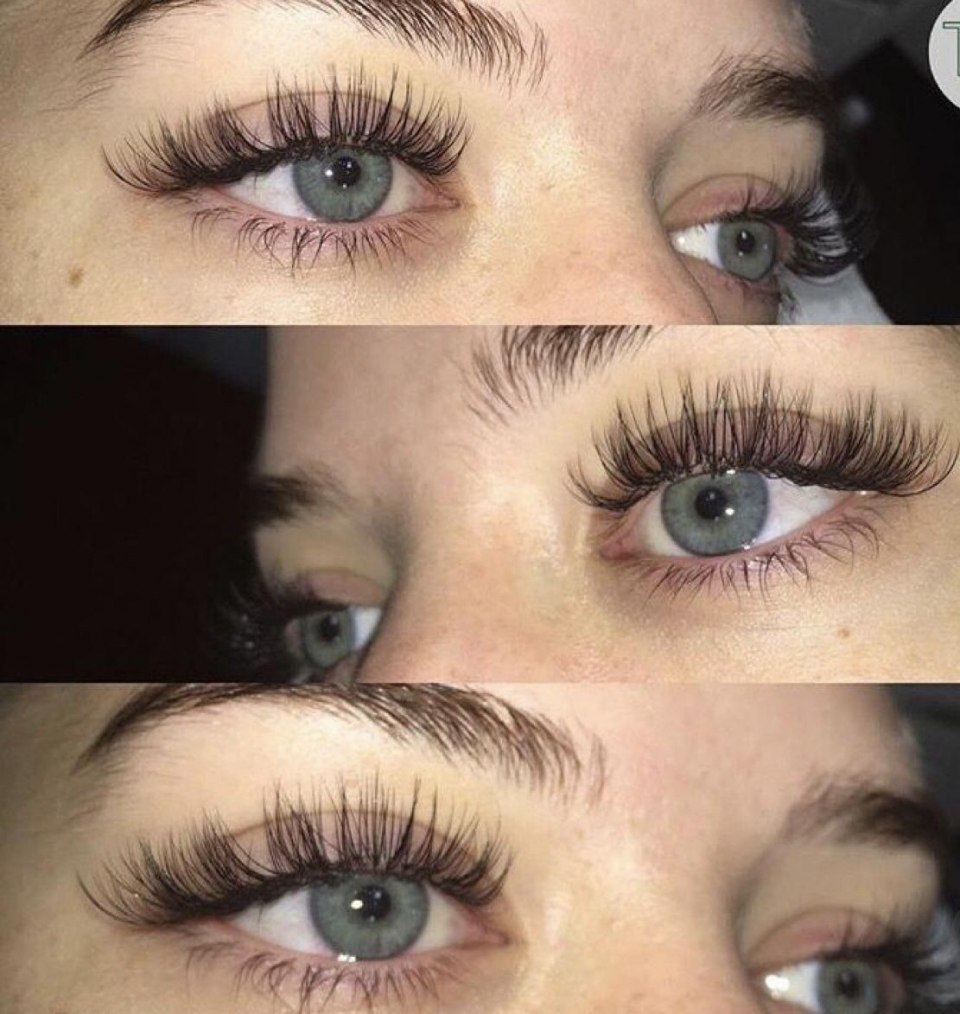 Нарощенные ресницы длинные короткие