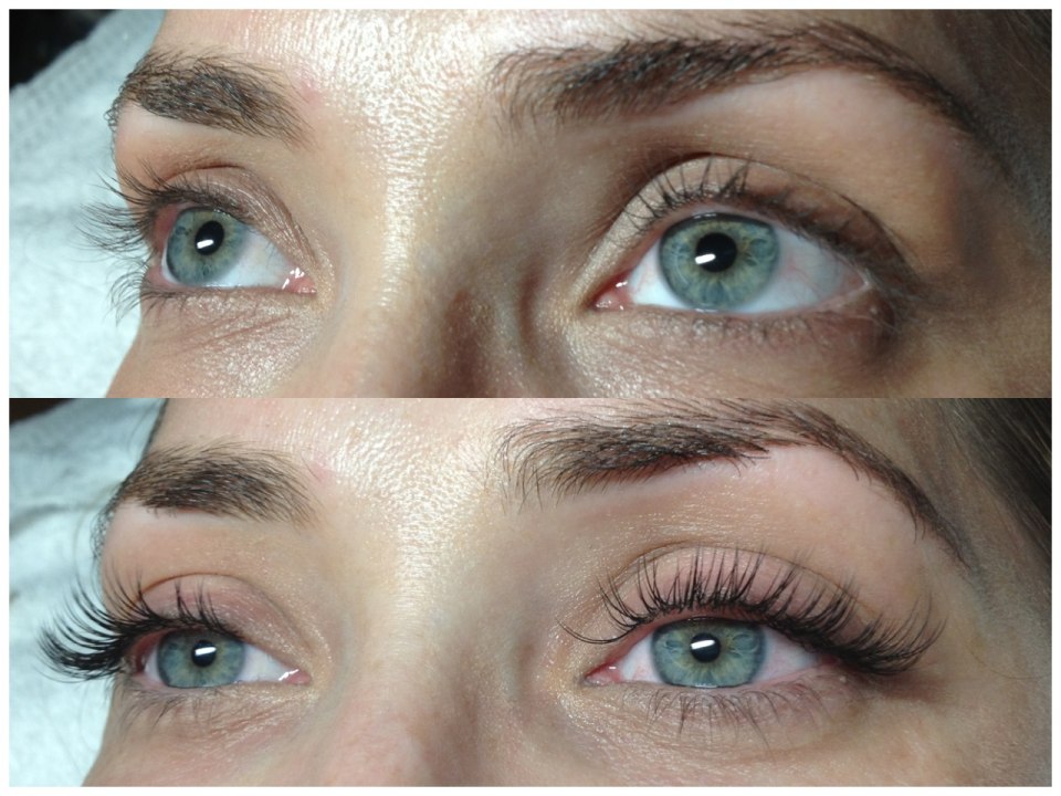 Наращивание ресниц норка