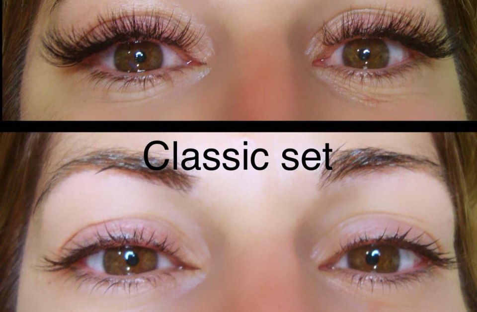 Наращивание ресниц норка