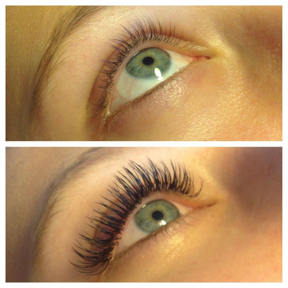 Нарощенные ресницы длинные до и после