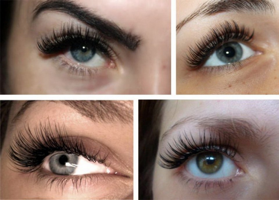 Наращивание ресниц кукольный эффект