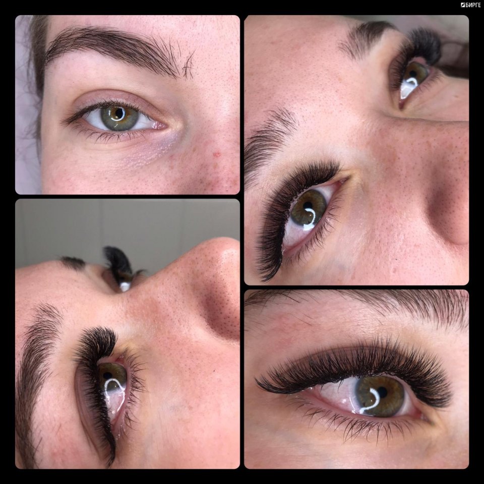 Эффект Кайли наращивание ресниц 2д схема