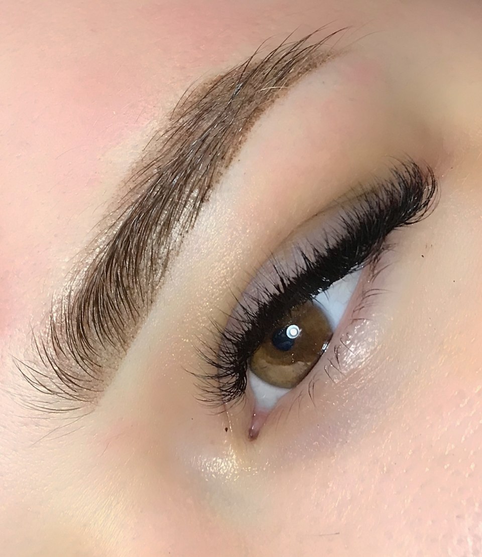Ресницы 2д беличий эффект