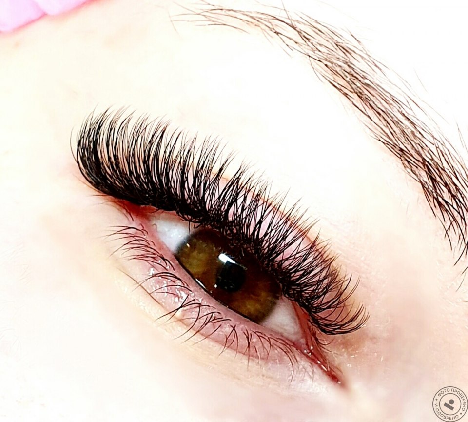 Полная проработка ресниц