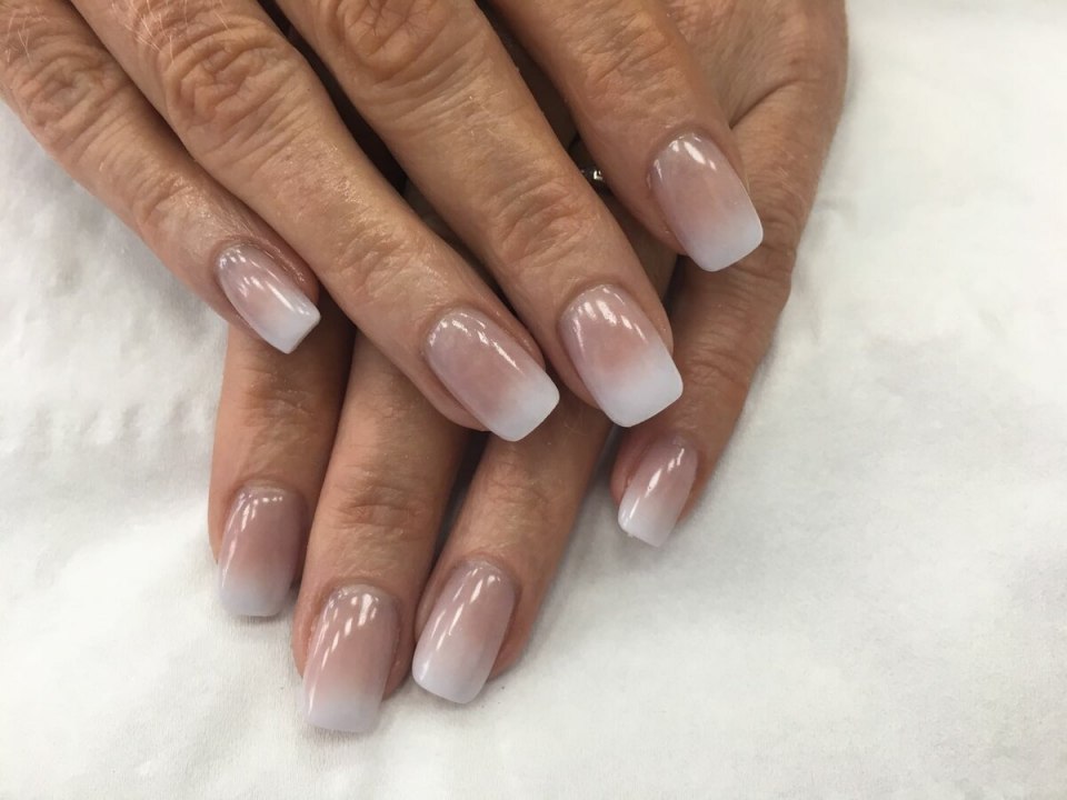 Естественный маникюр гель лаком