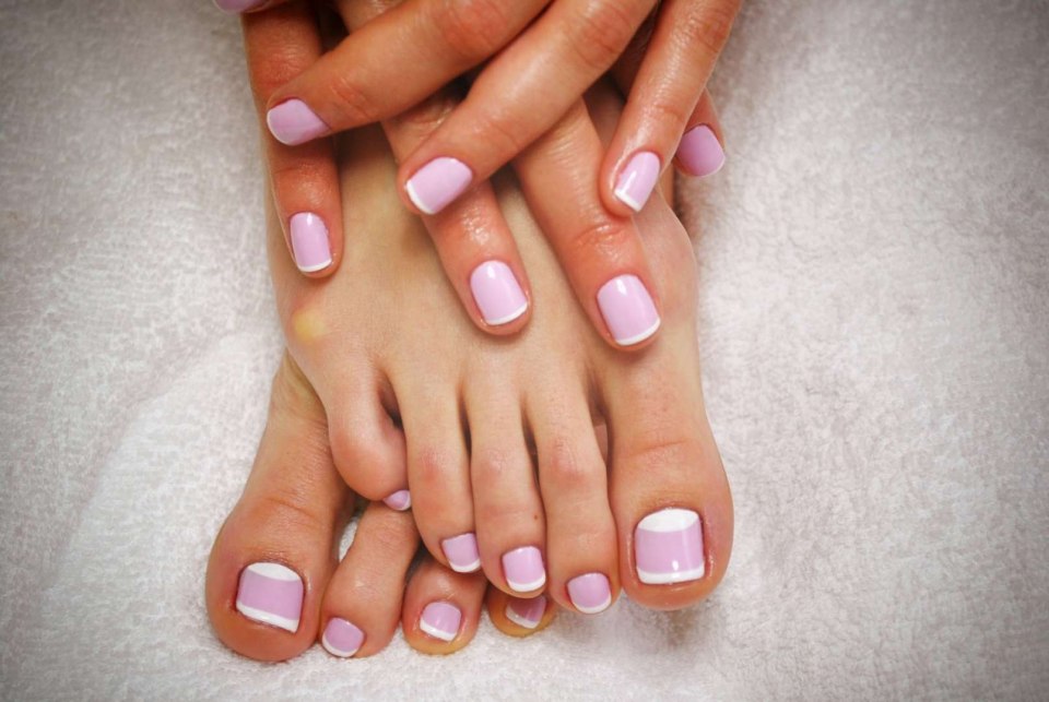 Педикюр классика