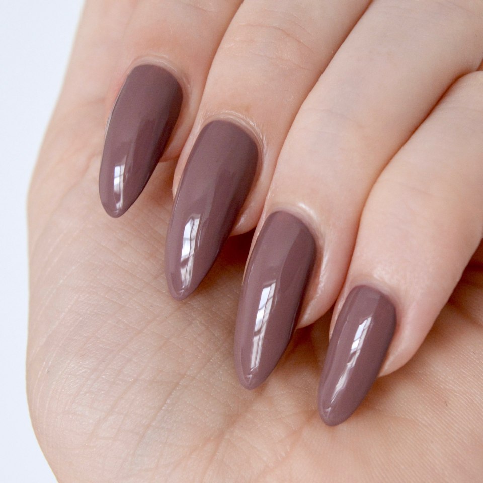 Форма ногтей балерина