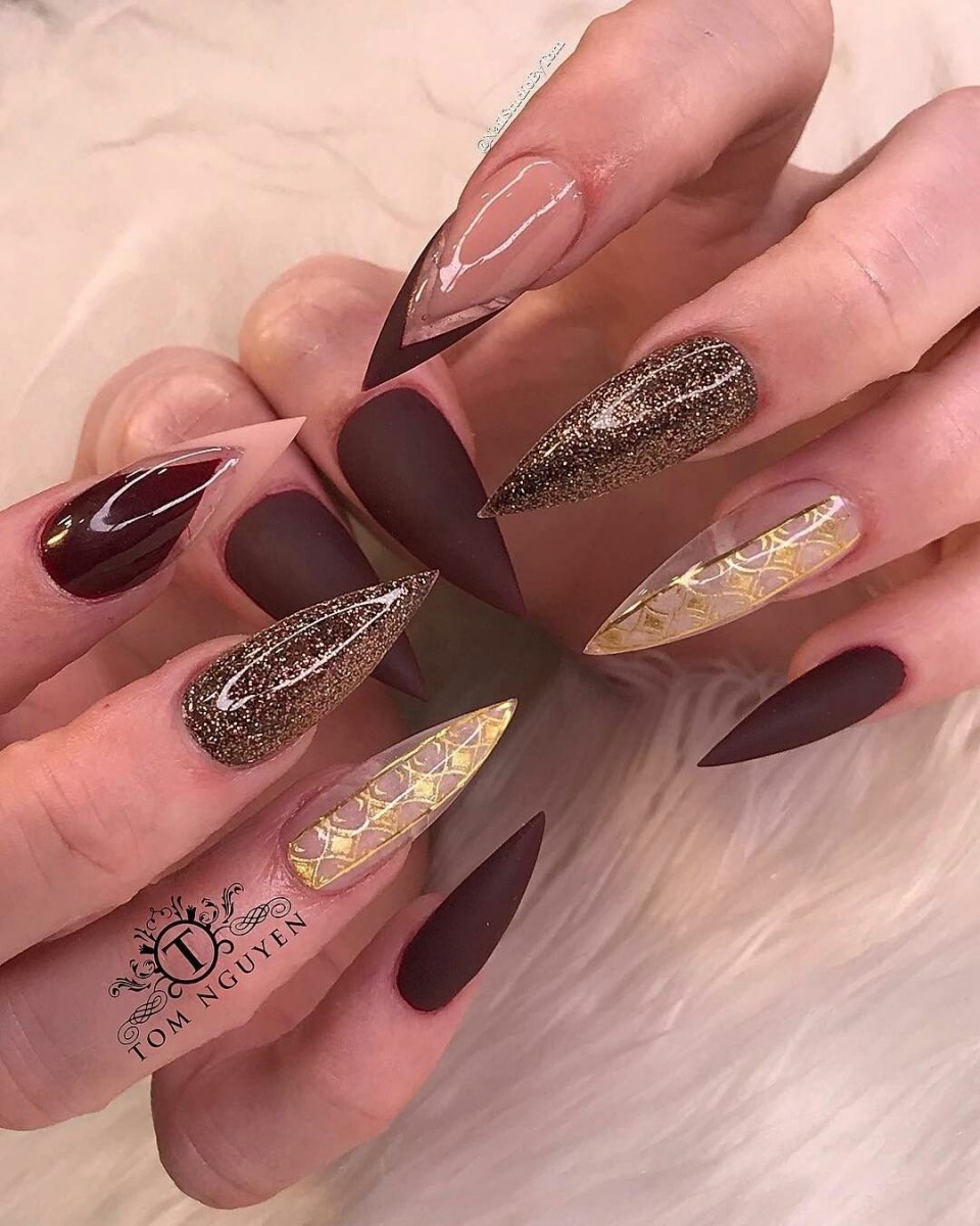 Острый маникюр