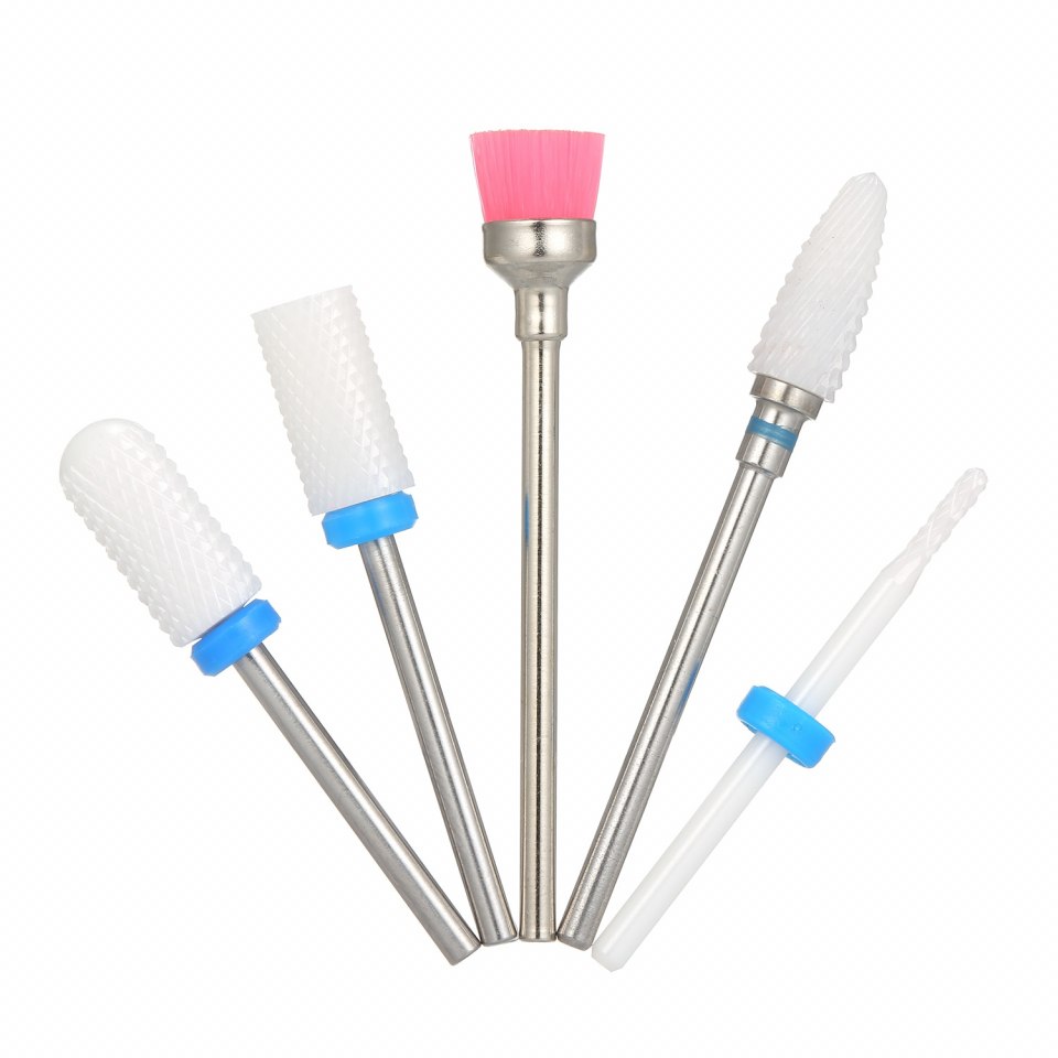 Кисть для ногтей со съемными насадками