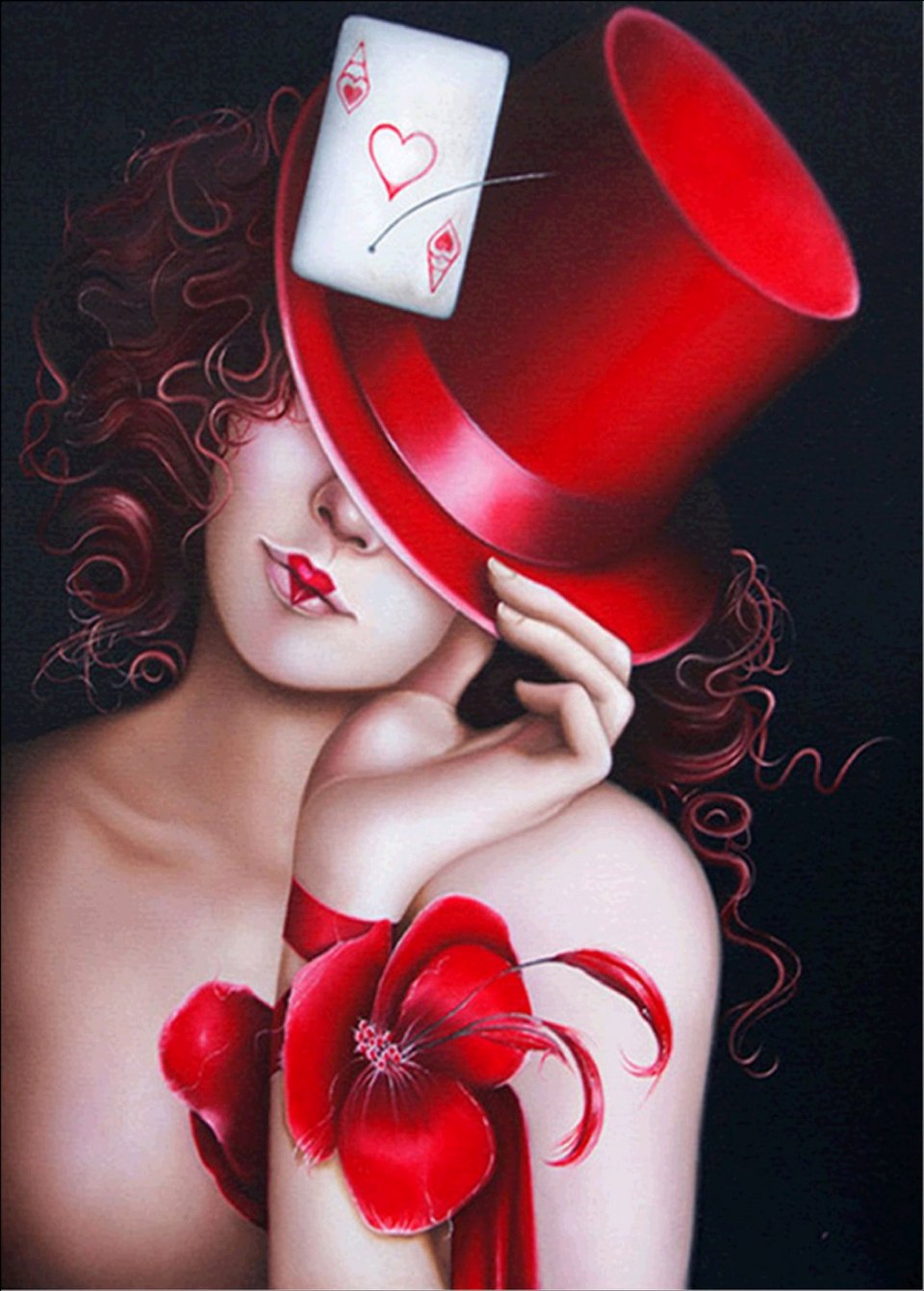 Маникюр силуэт