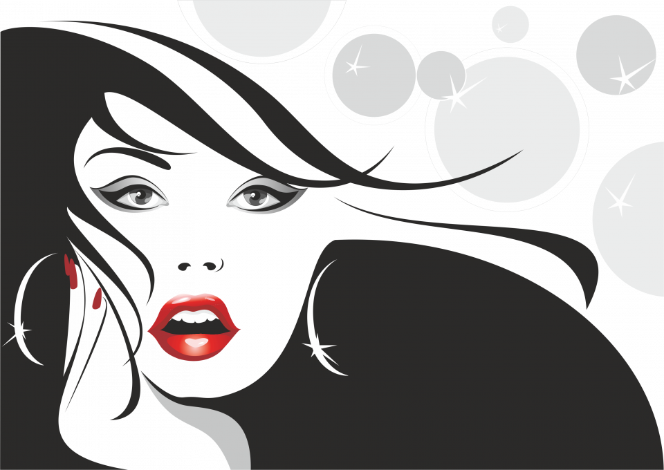 Силуэт красота лицо