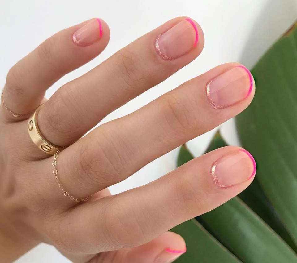 Френч на короткие пальцы