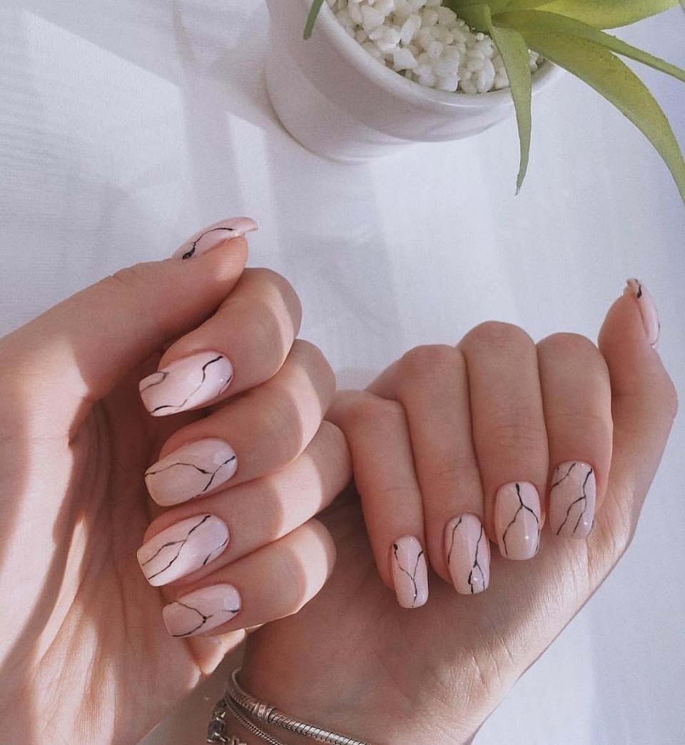 Френч в пастельных тонах