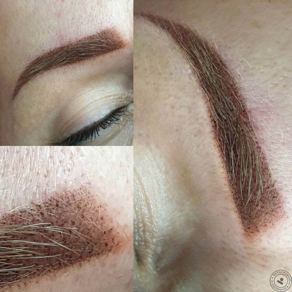 Пудровое напыление бровей в Новосибирске цены отзывы