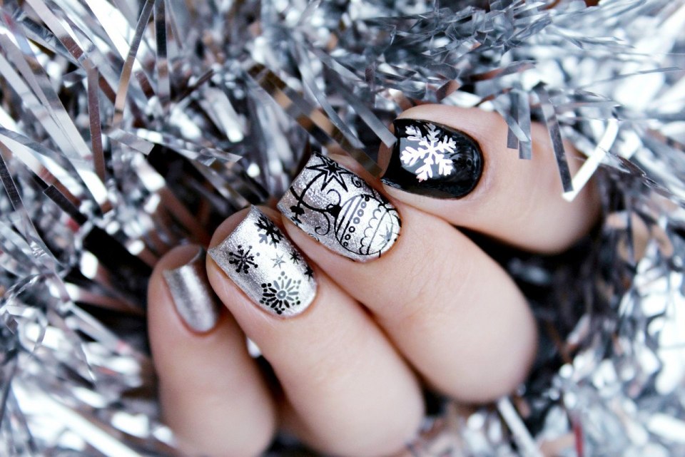 Шикарные ногти на новый год