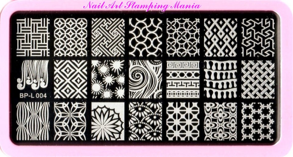 Born pretty пластина BP-l019