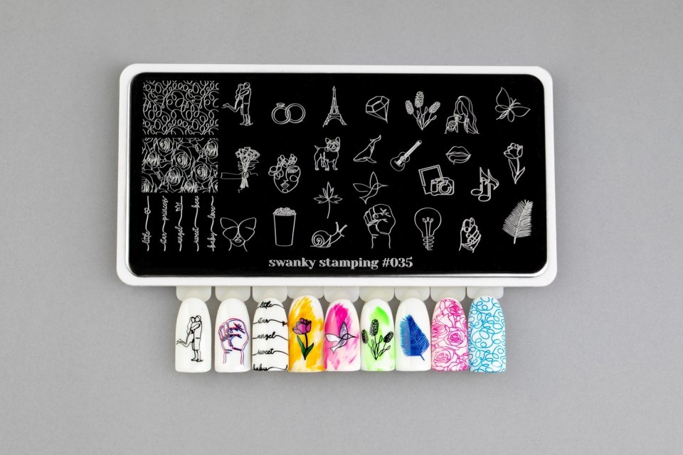 Пластина Swanky Stamping 35