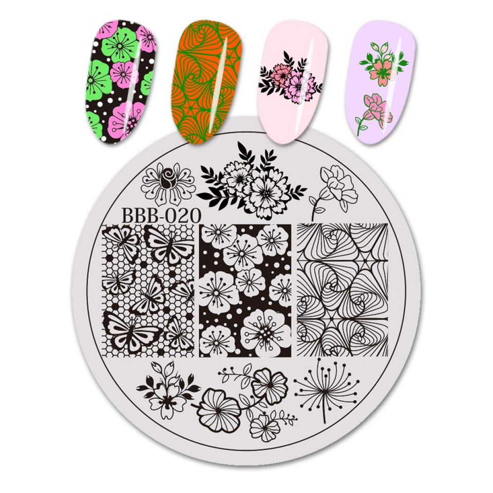 Стемпинг с пластиной py-j004