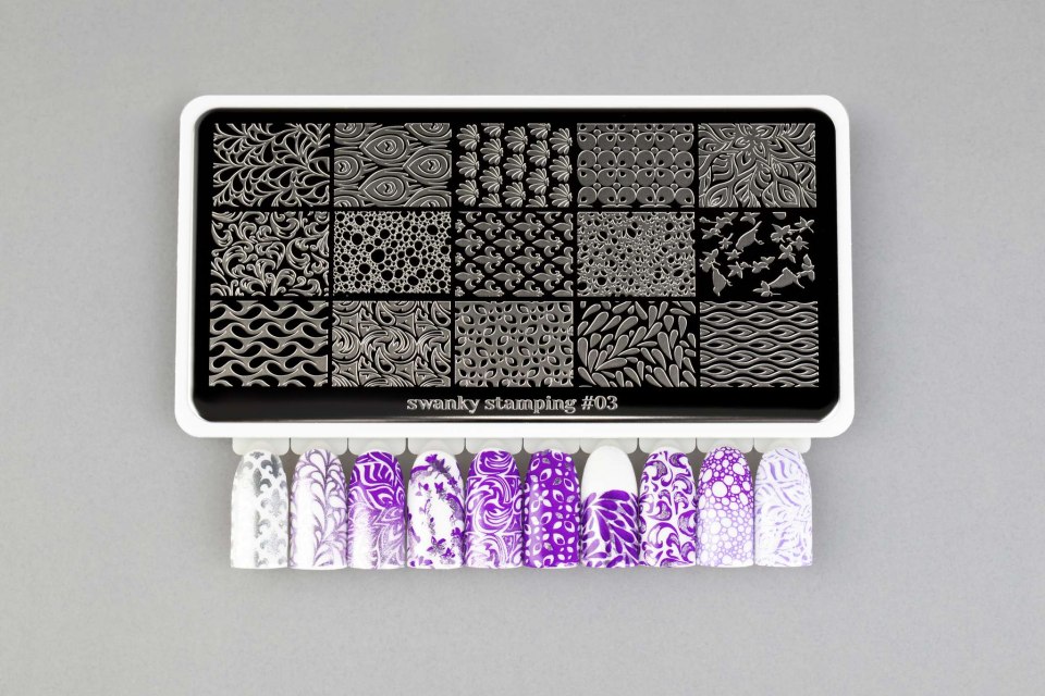 Пластина для стемпинга py-f010