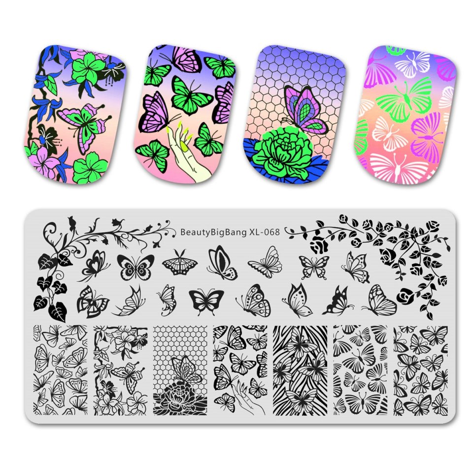 Nicole Diary пластины для стемпинга