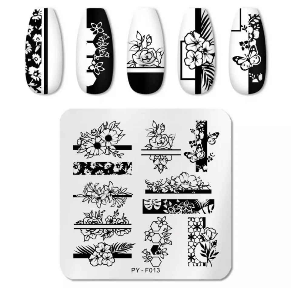 Пластины для стемпинга pict you py - f013