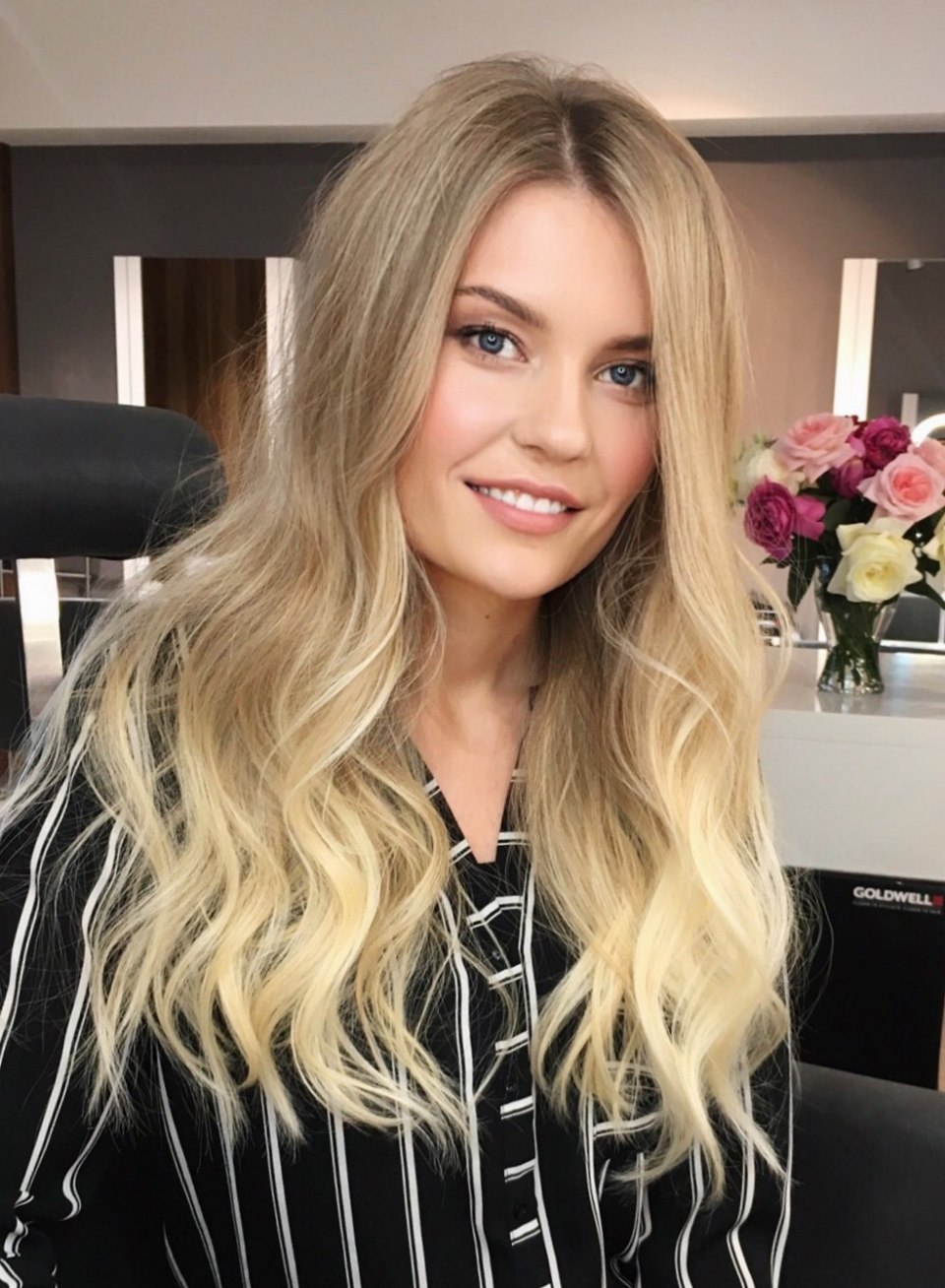 Шатуш теплый блонд