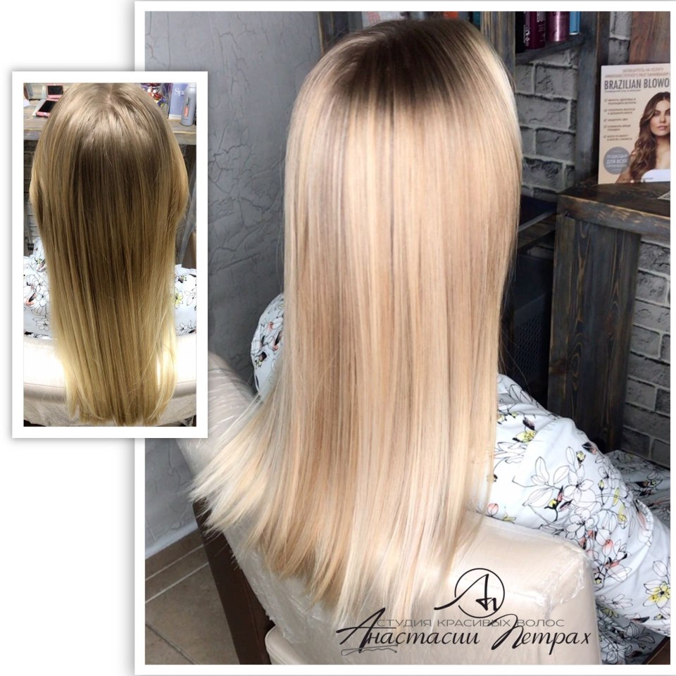 АИР тач блонд в натуральных тонах