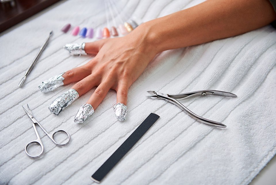 Мастер маникюра вертикальный