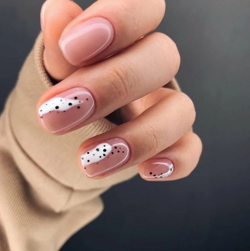 Маникюр на короткиетногти