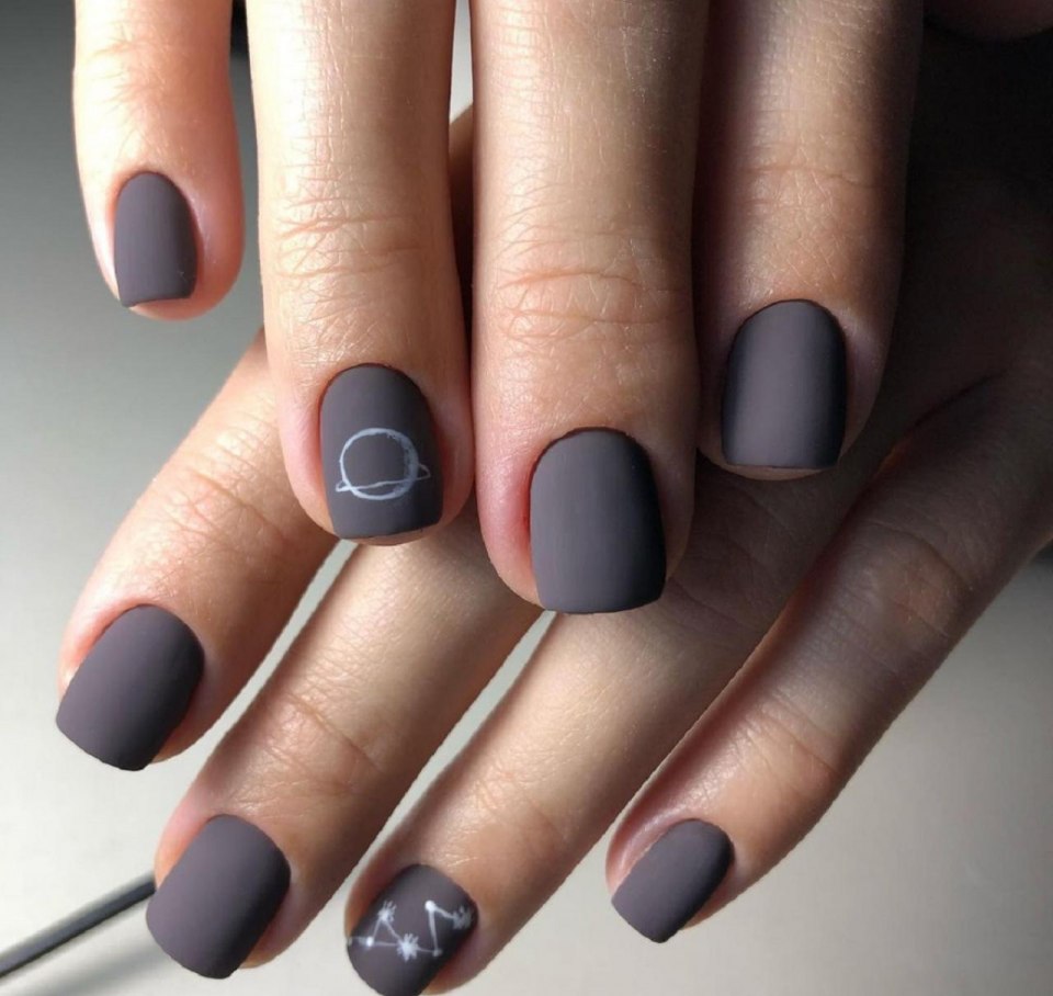 Маникюр на короткие ногти 2021 элегантно