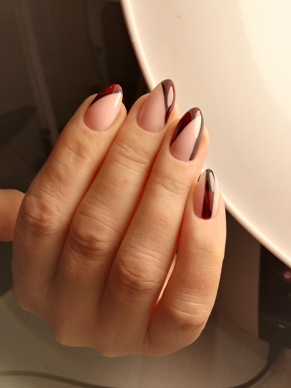 Необычный французский маникюр 2020