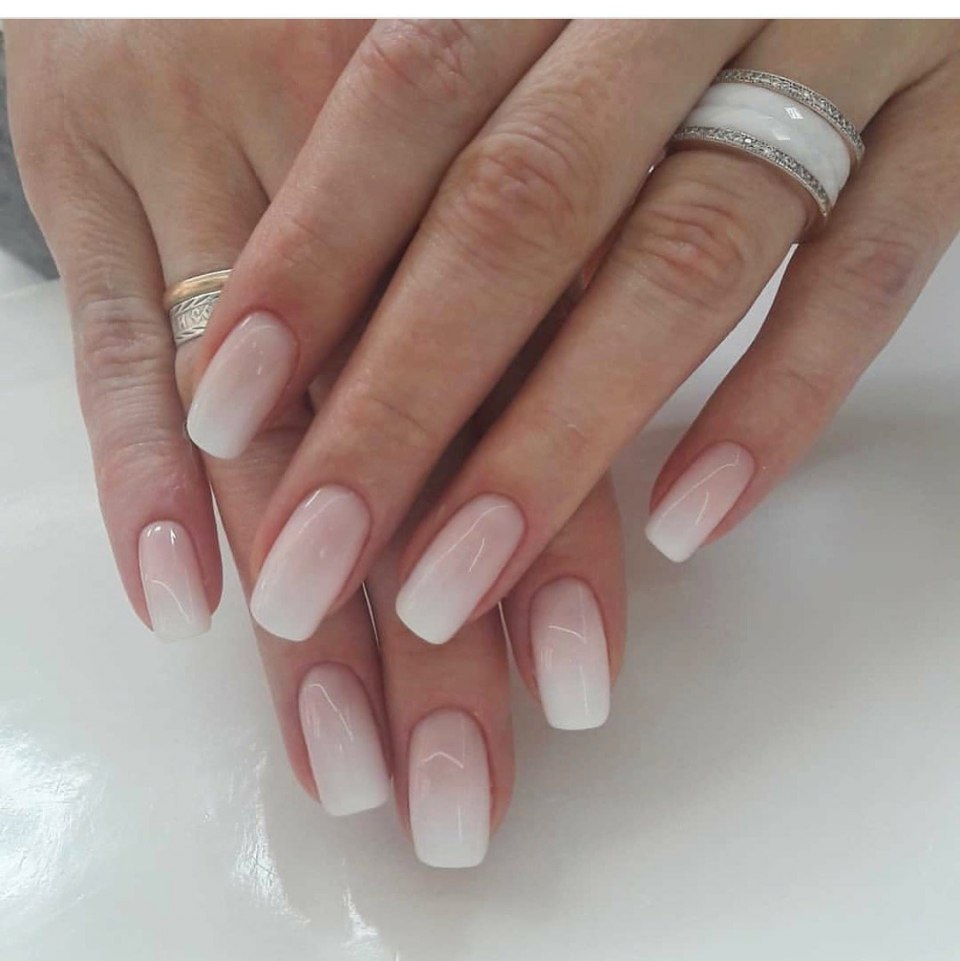 Нюдовый градиент френч