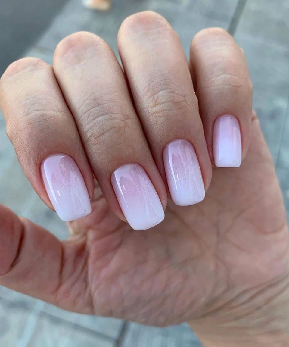 Шеллак градиент омбре