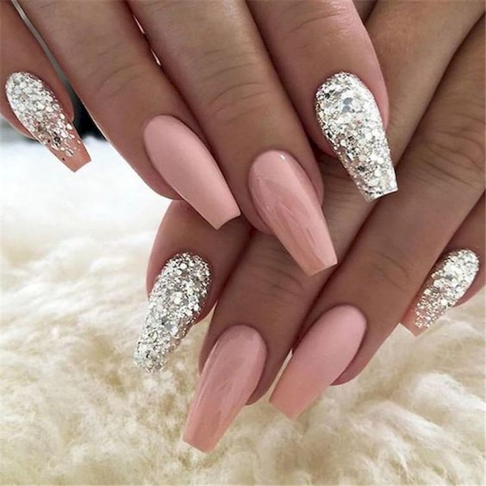 Форма ногтей балерина