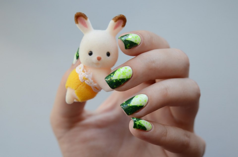 Ловитель снов на ногтях