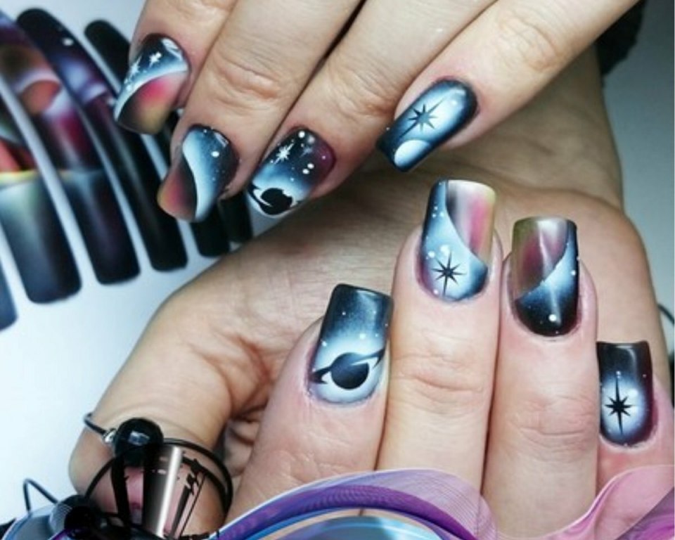 Фрески для ногтей всех видов