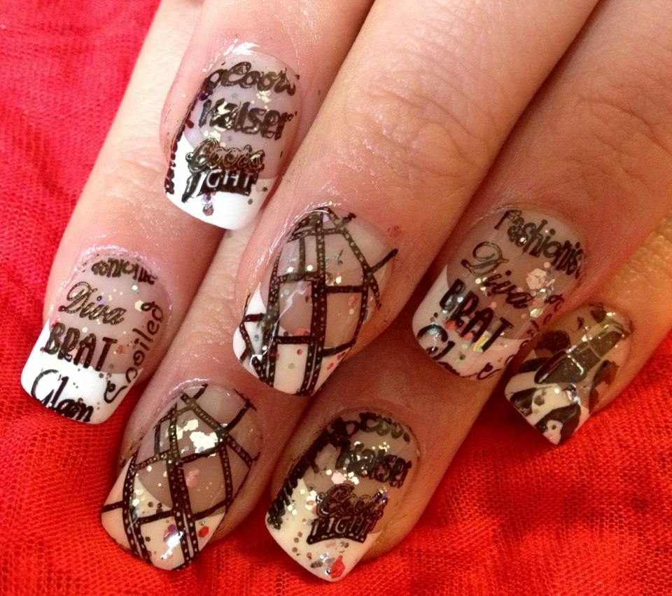 Маникюр дизайн нежный элегантный летний френч