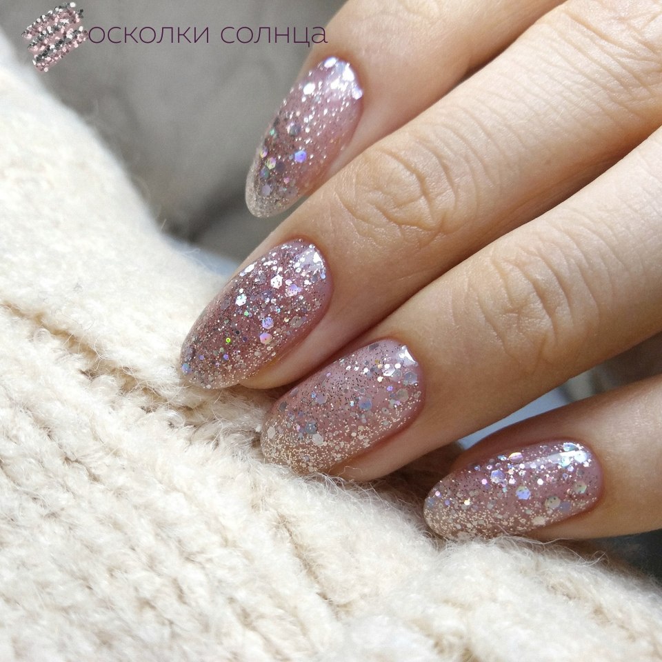 Ногти наращивание розовый красивые