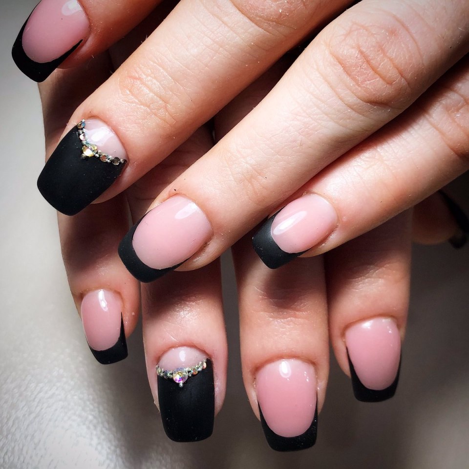 Черный френч